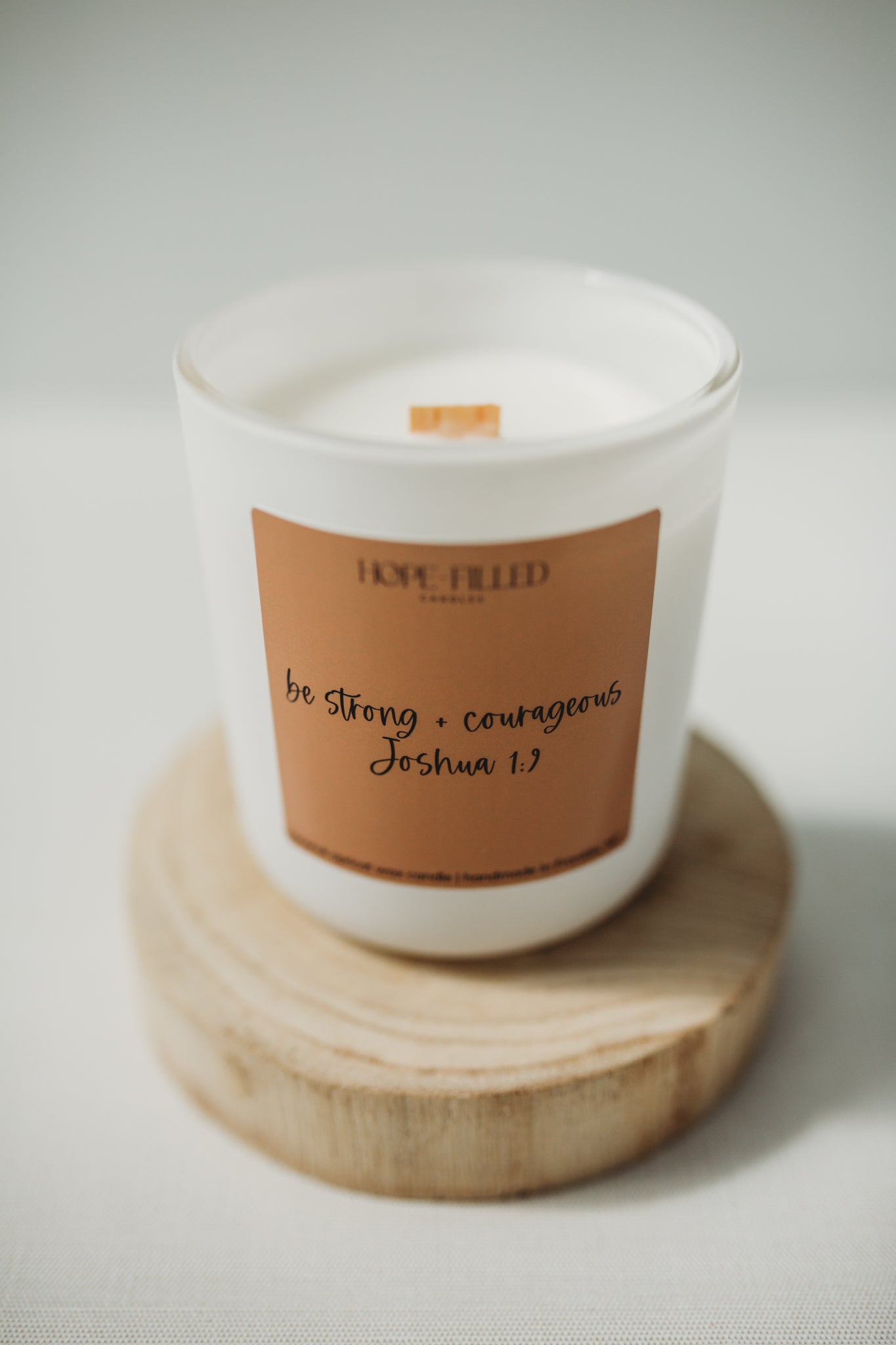 Be Strong + Courageous