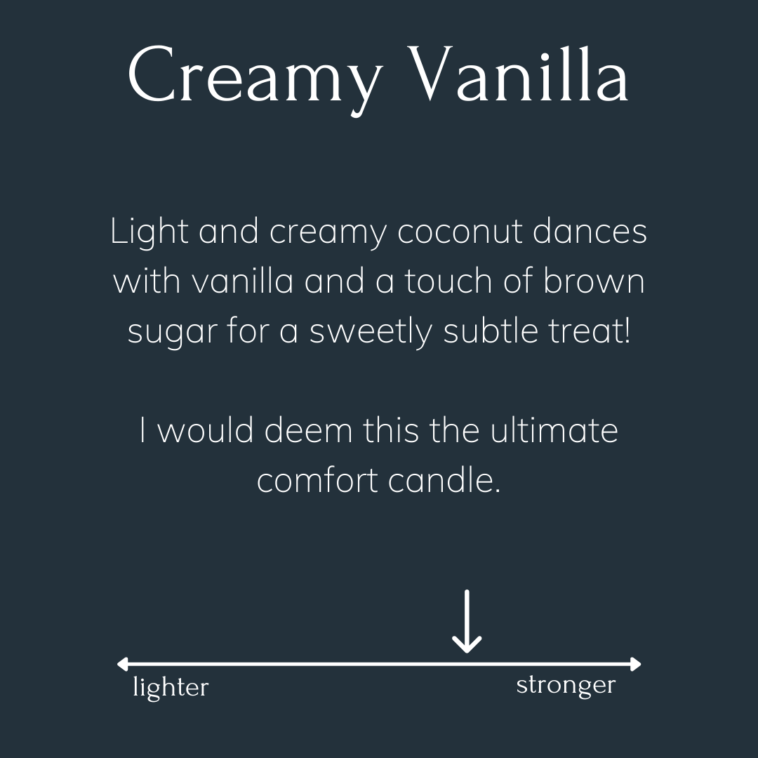Creamy Vanilla + Coconut Sugar